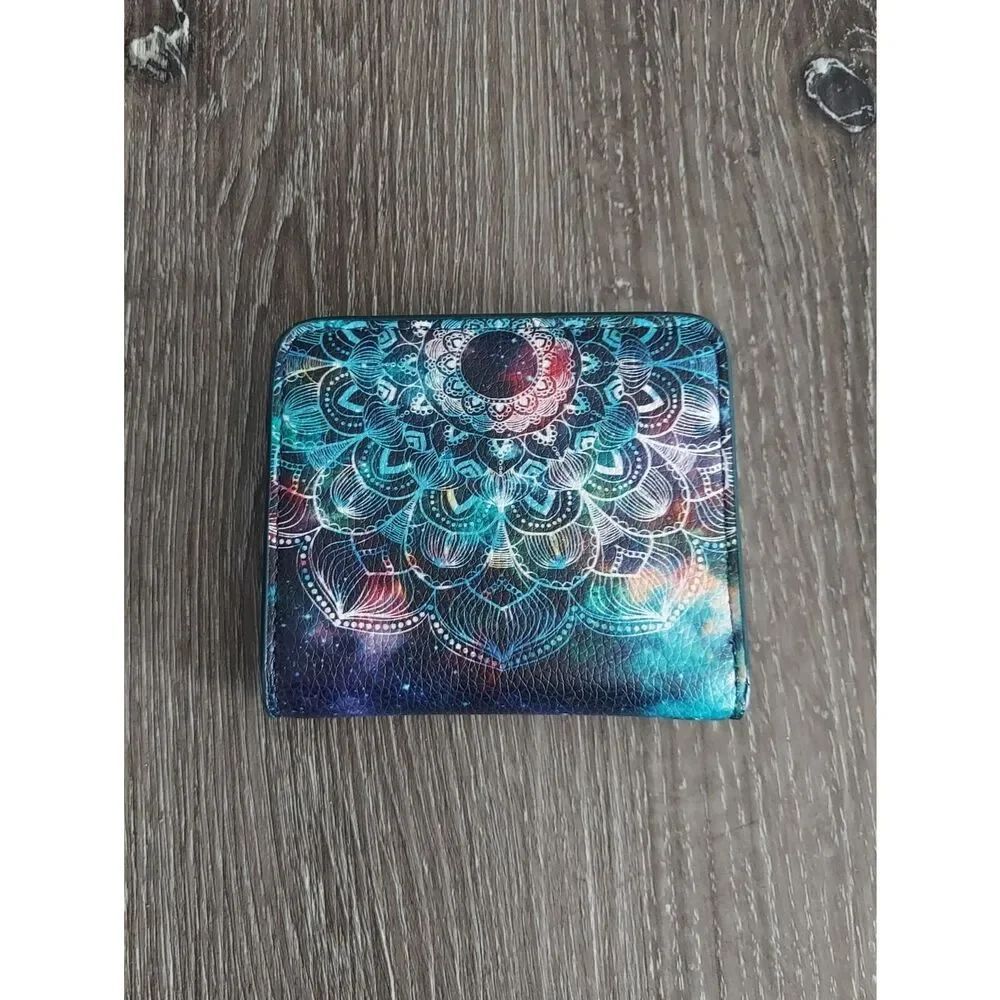 Blue Galaxy Mandala Women's Wallet